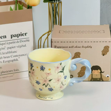 مج هاند ميد حواف مموجة